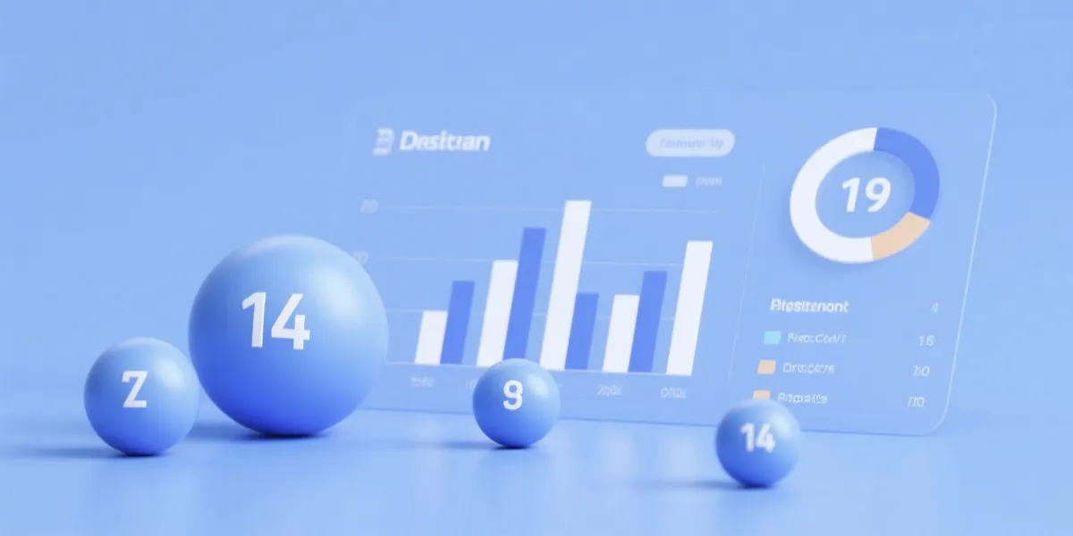 数据仪表盘示意图